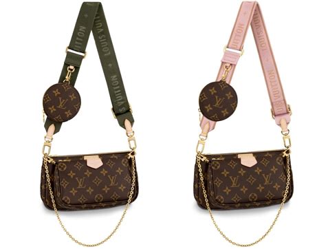 louis vuitton multi pochette green strap|louis vuitton pochette accessoires bag.